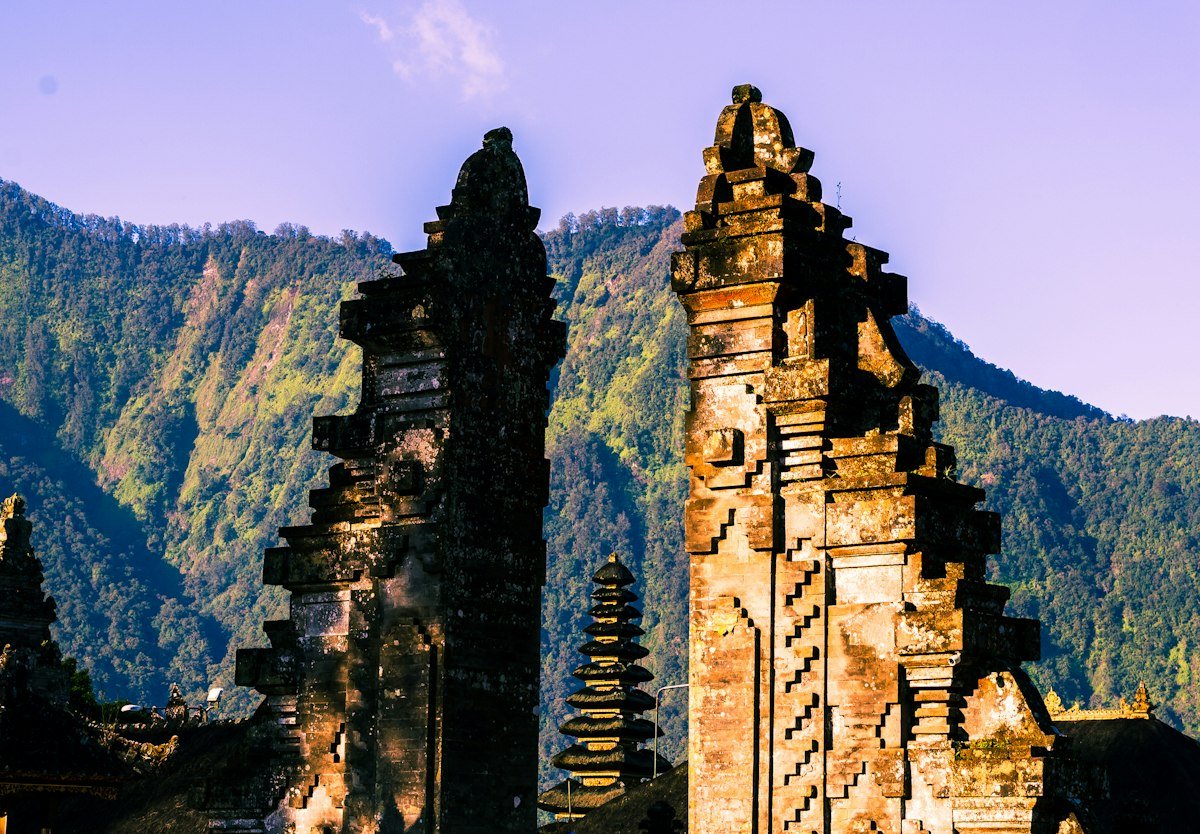 Balinese temple gate